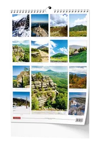 Wandkalender - Berge Böhmens und Mährens - A3